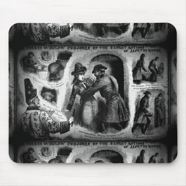 Mousepad Jack as Notícias-Winslow Estripador-Ilustradas da (Frente)