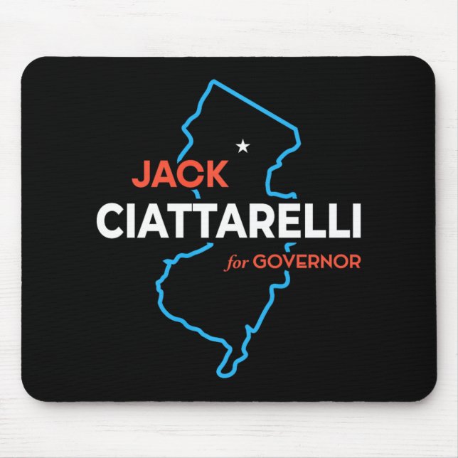 Mousepad Jack Ciattarelli New Jersey Governor Election 2025 (Frente)
