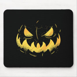 Mousepad Jack O Lanterna Assustado Pumpkin Esculpido No Dia