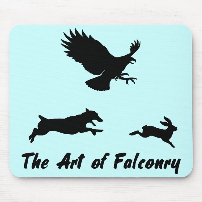 Mousepad Jack Russel e Falconry (Frente)