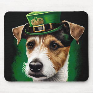 Mousepad Jack Russell Cachorro na Rua.