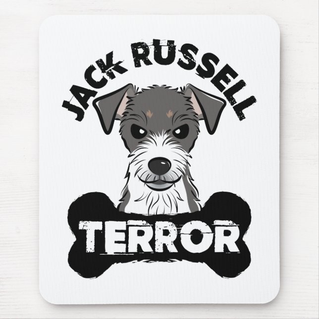 Mousepad Jack Russell Terror Funny Parsons Terrier Dog (Frente)