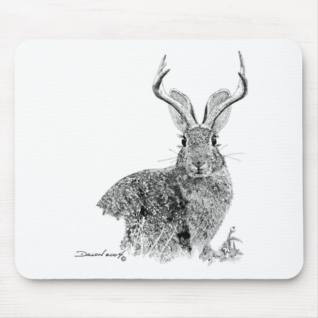 Mousepad Jackalope (Frente)