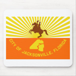 Mousepad Jacksonville Flag