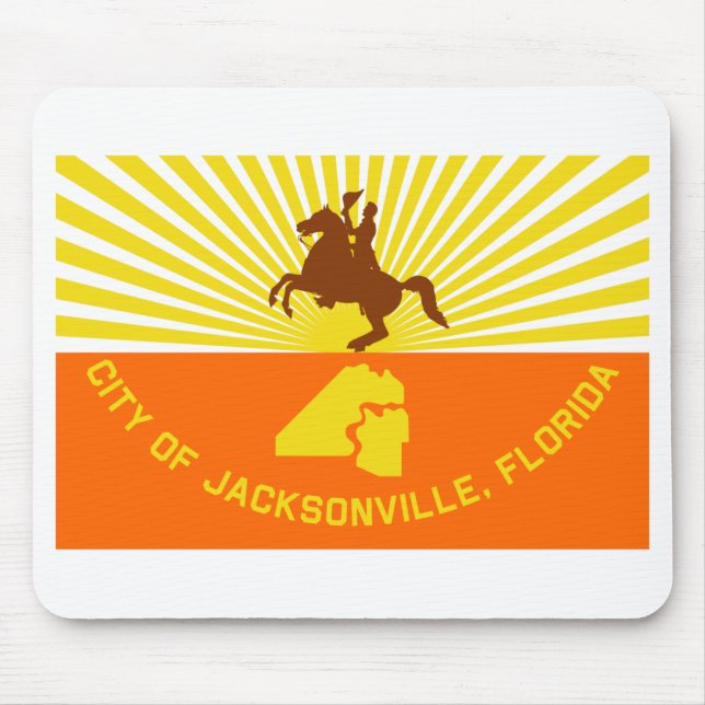 Mousepad Jacksonville Flag (Frente)