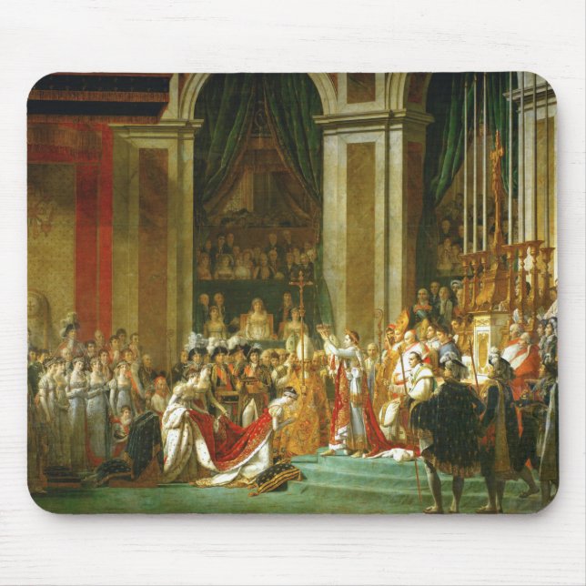 Mousepad Jacques Louis David A Consecração De Napoleão (Frente)