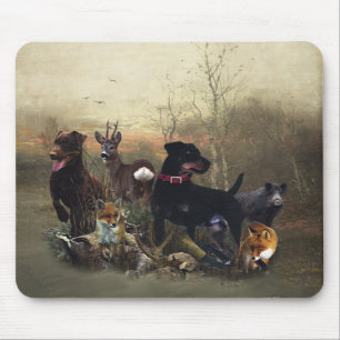 Mousepad Jagdterrier - versátil cão caçador