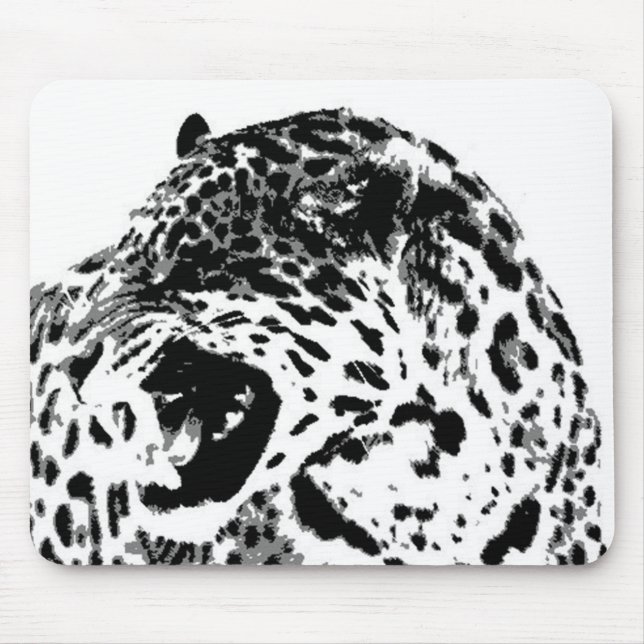 Mousepad Jaguar Roaring (Frente)
