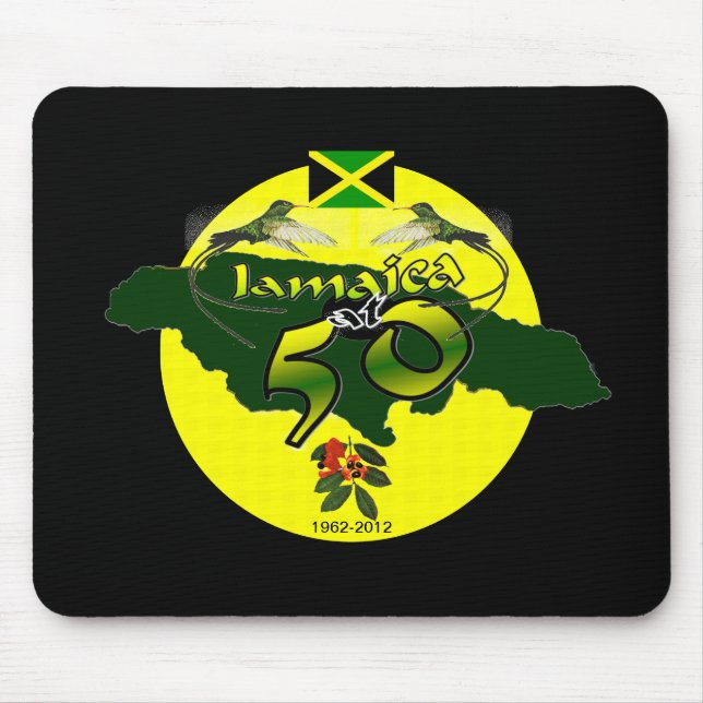 Mousepad Jamaica em cinqüênta (Frente)