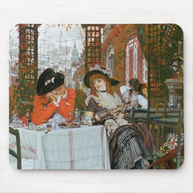 Mousepad James Jacques Joseph Tissot | um almoço (Frente)