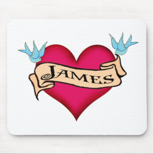 Mousepad James - t-shirt & presentes feitos sob encomenda