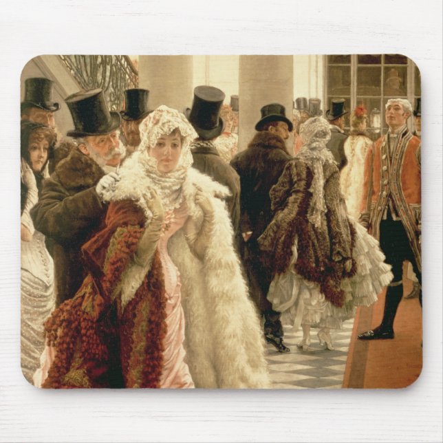 Mousepad James Tissot | a mulher da forma, 1883-5 (Frente)