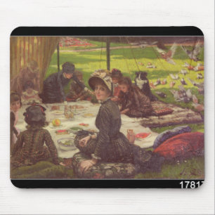 Mousepad James Tissot o piquenique, c.1881-2