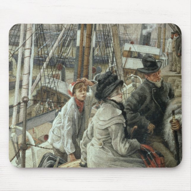 Mousepad James Tissot | pela água, c.1881-2 (Frente)