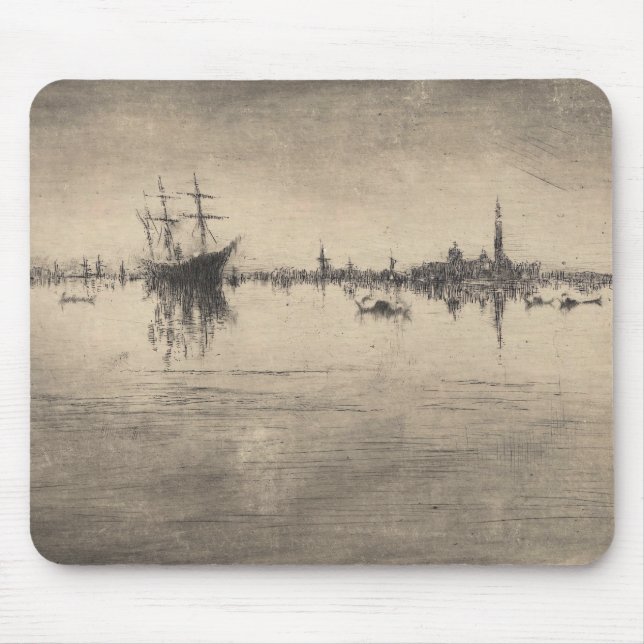 Mousepad James Whistler - Noturne, de Veneza (Frente)