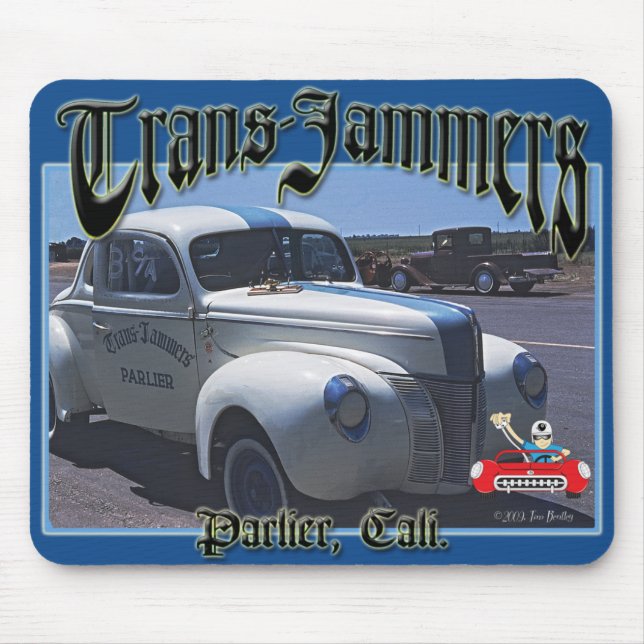 Mousepad Jammer do transporte que competem o clube (Frente)
