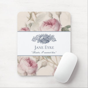 Mousepad Jane Eyre - Leitor Que Eu Casei Com Ele - Doves Fl