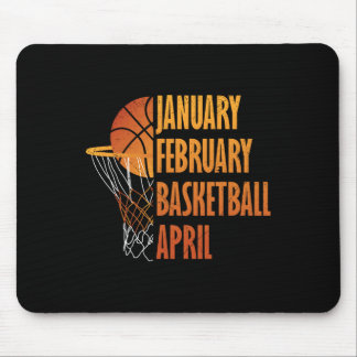 Mousepad Janeiro de fevereiro Bysketbyll abril Retro Appare