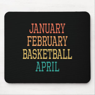 Mousepad Janeiro de fevereiro de Basquete abril de 2010