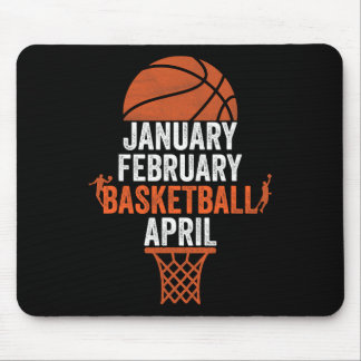 Mousepad Janeiro Fevereiro De Basquetebol April College Mar