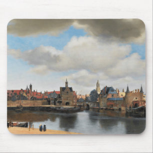 Mousepad Janeiro Vermeer - vista em Delft