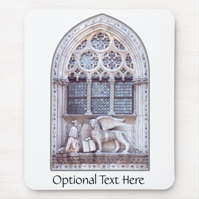 Mousepad Janela de Vidro do Leão Marcado San Marco (Frente)