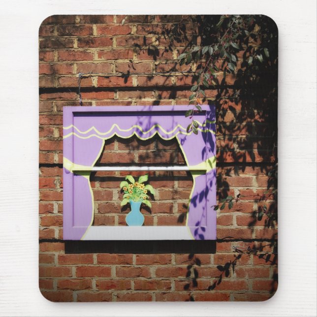 Mousepad Janela do jardim (Frente)