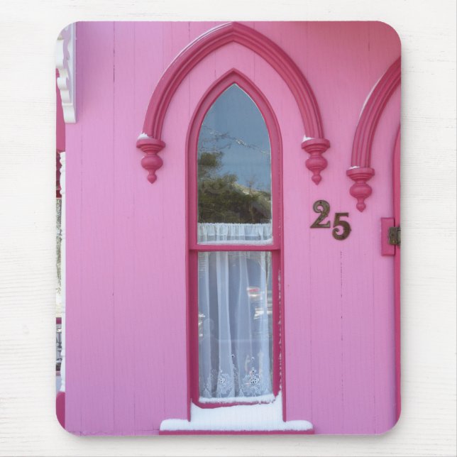 Mousepad Janela Gótica e Neve - Vinha de Martha (Frente)