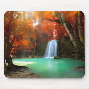 Mousepad Jangle a paisagem Kanchanaburi, Tailândia
