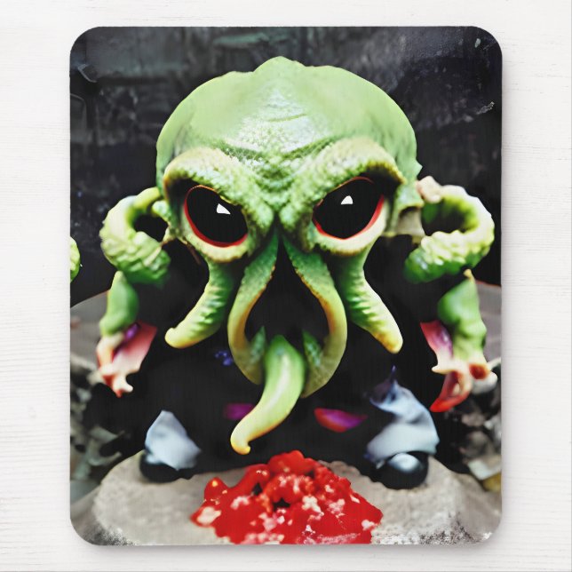 Mousepad Jantar com Cthulhu (Frente)