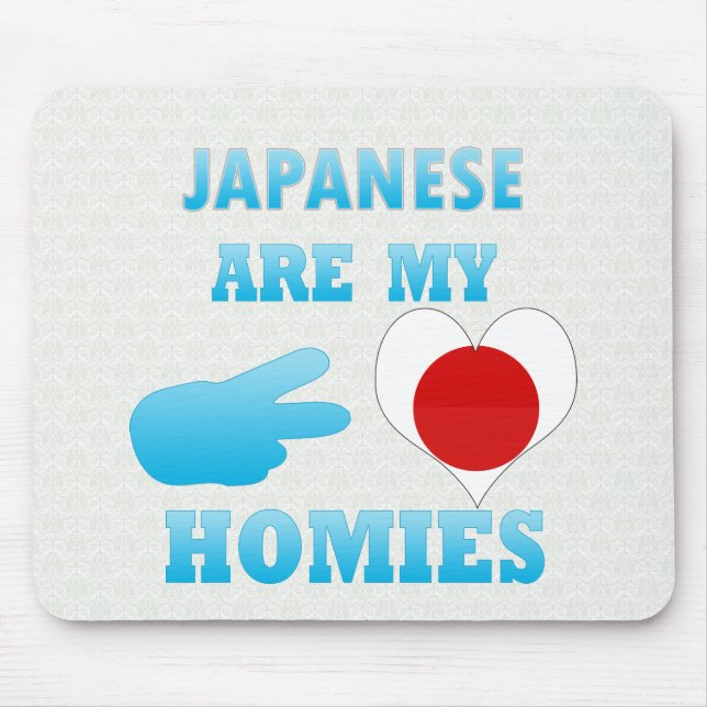 Mousepad Japaneses é meu Homies (Frente)