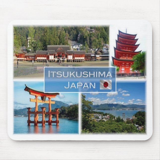 Mousepad Japão - Itsukushima - Miyajima - (Frente)