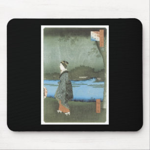Mousepad japonês da arte