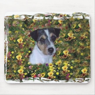 MOUSEPAD JAQUE RUSSELL NAS FLORES