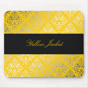 Mousepad jaqueta amarela do damasco 311-Dazzling