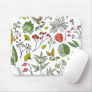Mousepad Jardim Botânico de Flor Selvagem