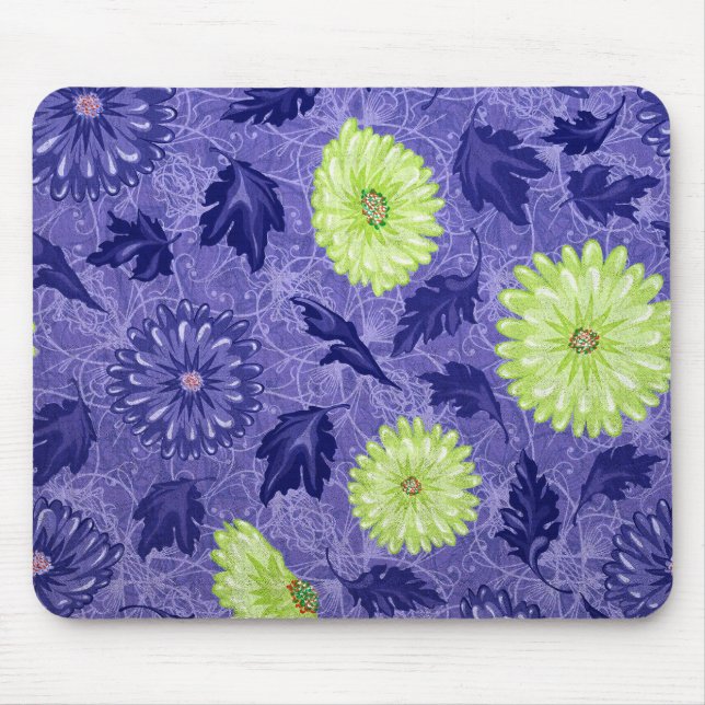 Mousepad Jardim Daisy da Meia-Noite (Frente)