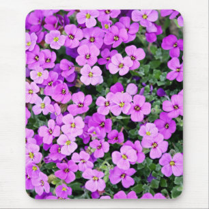 Mousepad Jardim das Flores Roxas