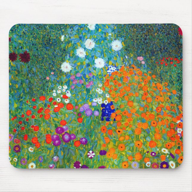 Mousepad Jardim de Algodão Gustav Klimt (Frente)