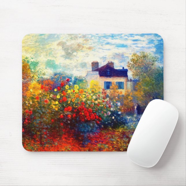 Mousepad jardim de artistas brilhantes  (Com mouse)
