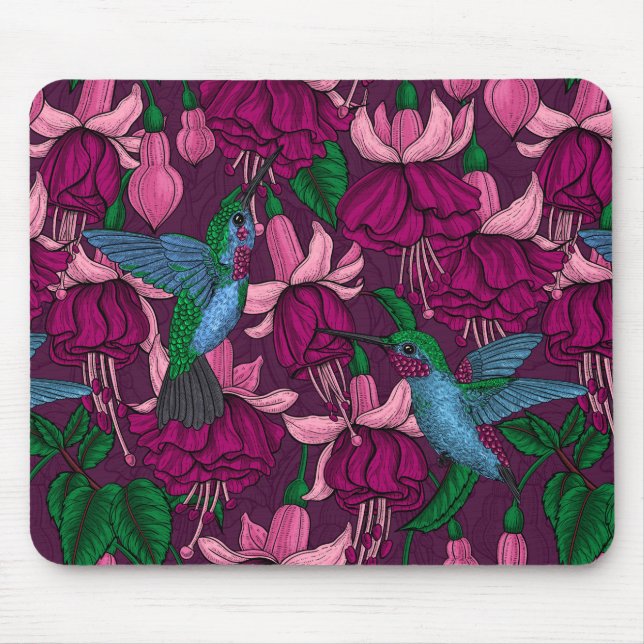 Mousepad Jardim de aves (Frente)