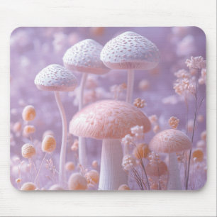 Mousepad Jardim de Cogumelo de Plush Eteral,Fantasia de Pas