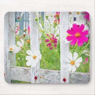 Mousepad Jardim de Flores Cosmos