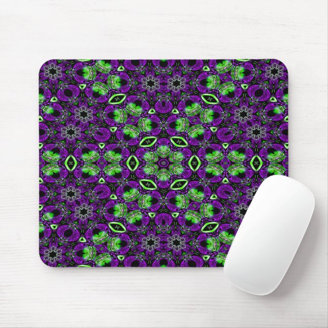 Mousepad Jardim de flores e borboletas.... (Com mouse)