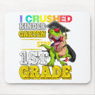 Mousepad Jardim de Infância Esmagado Próxima Parada 1rua Di