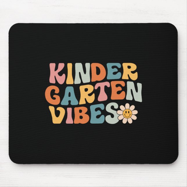 Mousepad Jardim de Infância - Tripulação do Kinder Retro Pr (Frente)