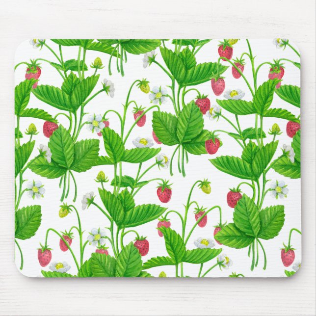Mousepad Jardim de morango (Frente)