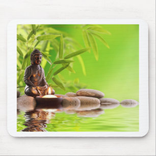 Mousepad jardim de serenidade do buddha zen