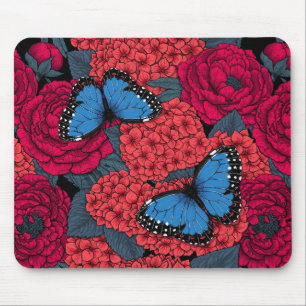 Mousepad Jardim de tartaruga azul