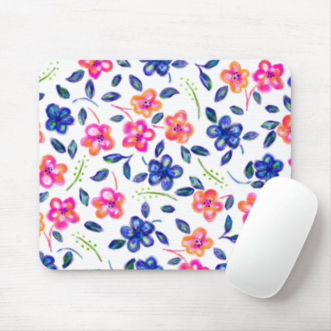 Mousepad Jardim Flor (Com mouse)